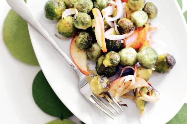 roasted ginger sprouts
