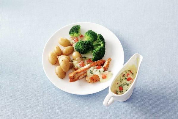 chicken fillet with broccoli