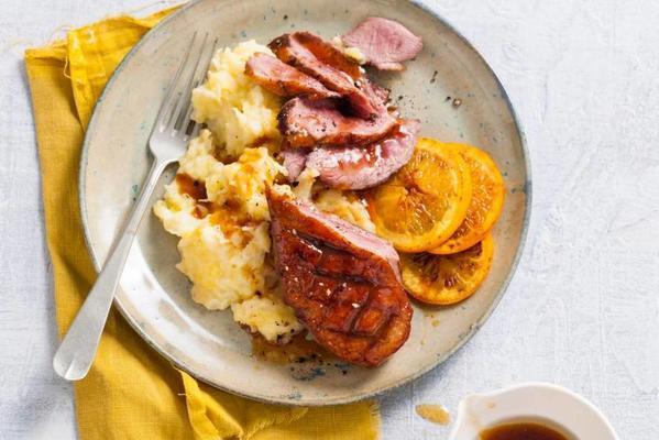 duck breast with orange and cinnamon