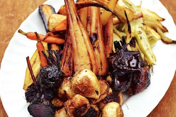 mixed roasted vegetables
