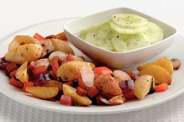 potatoes with chorizo ​​and paprika