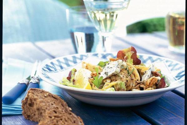 salad with roasted fennel and roquefort
