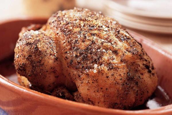 pepper chicken from the oven