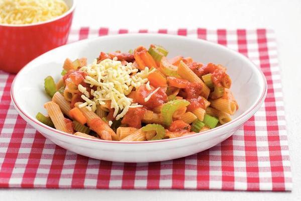 penne with neapolitan vegetable sauce