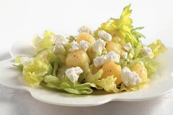 potato salad with goat's cheese