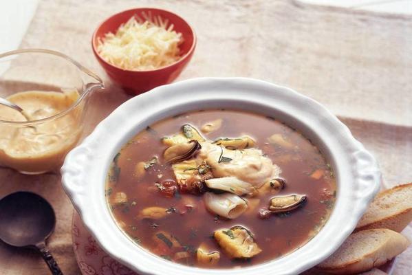 fish soup (soupe de poisson)