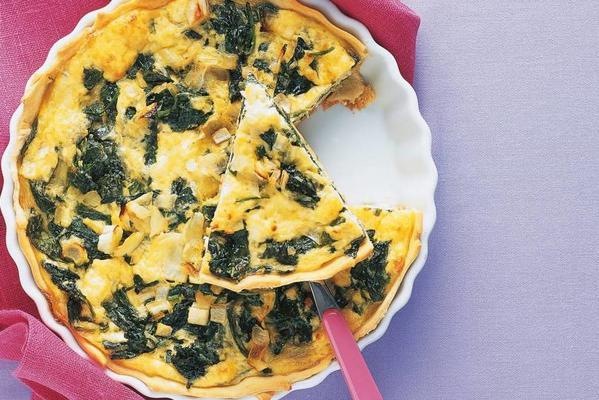 spinach cheesecake