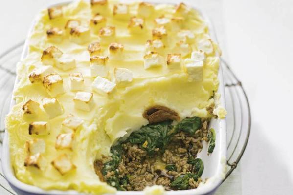 casserole with spinach