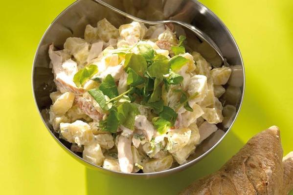potato salad with herring