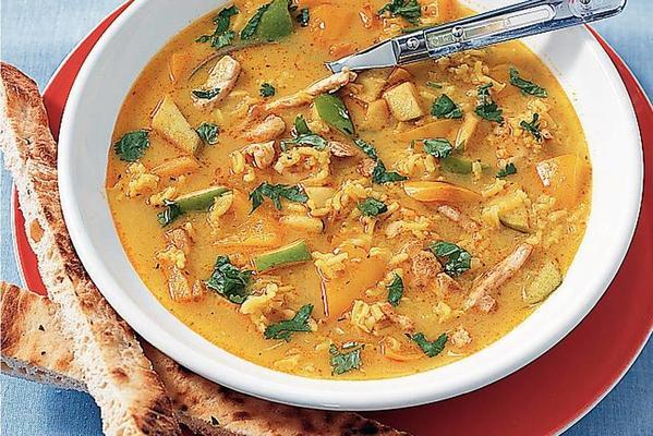 indian coconut chicken soup