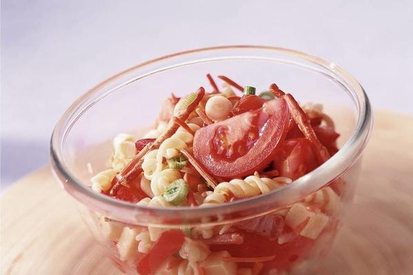 pasta salad with bacon