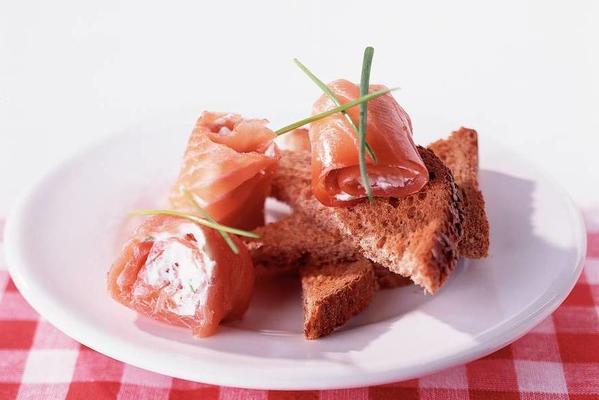fast salmon mousse