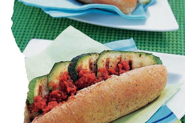 roll of zucchini