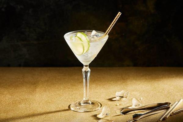 martini bianco with tonic