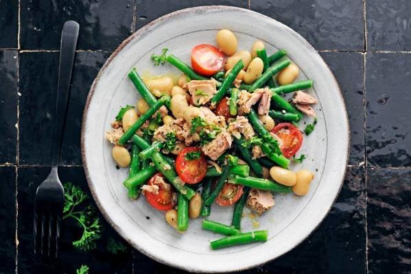 niçoise 'to go' with beans