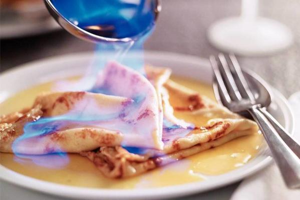 crepes suzette step-by-step