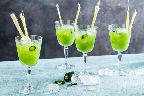 asian cucumber cocktail
