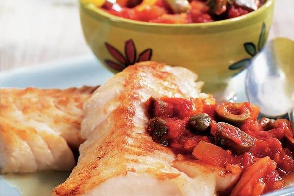 fish fillets in olive capers sauce