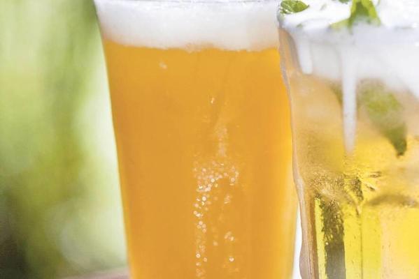 orange-beer cocktail
