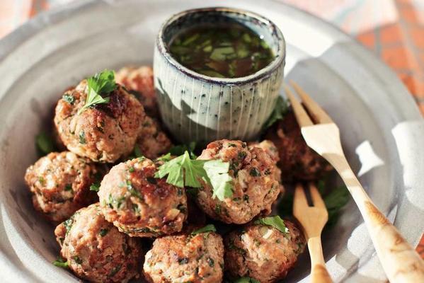 meatballs with sauce