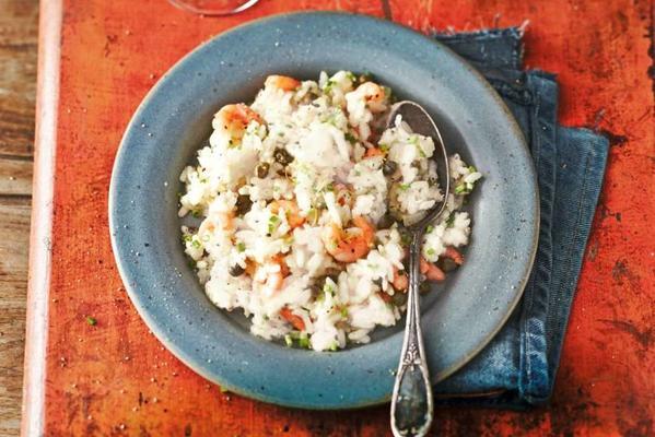 Risotto with shrimps