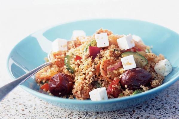 couscous with tropical fruits