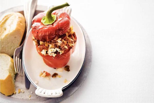 stuffed peppers with rice