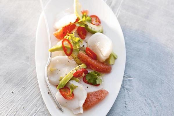 ceviche with scallops