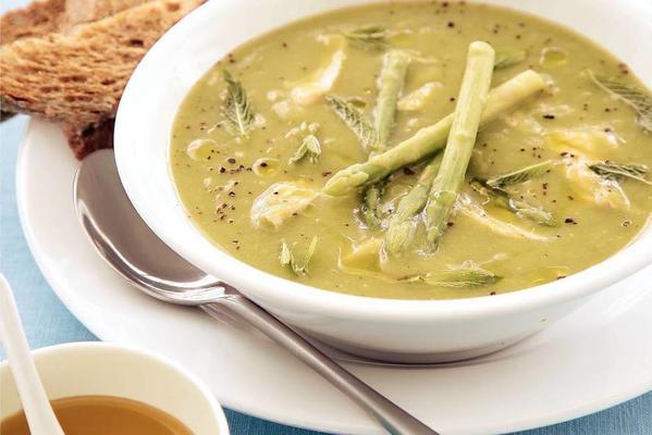 green-vegetable soup