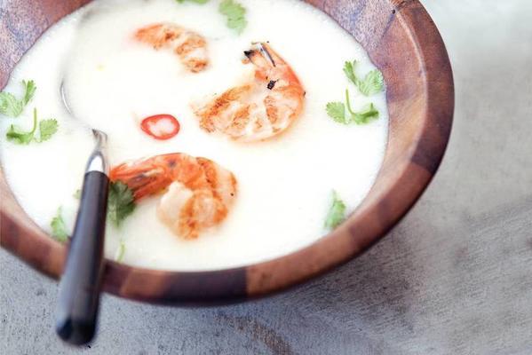 shrimp coconut soup
