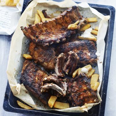 spareribs with spicy pepper marinade