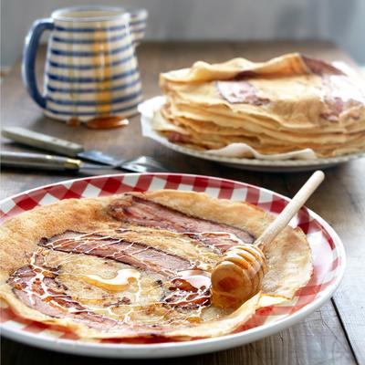 pancakes with bacon