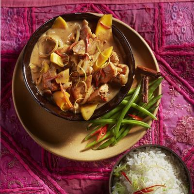 chicken curry with mango