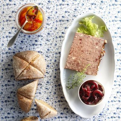pate with onion marmalade