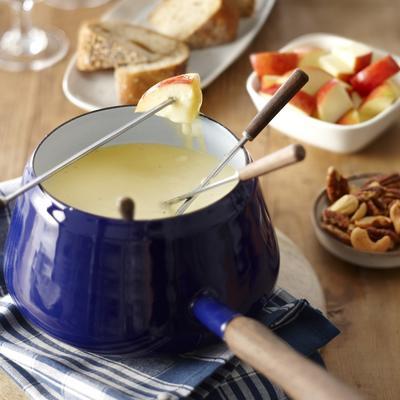 goat cheese fondue with white port