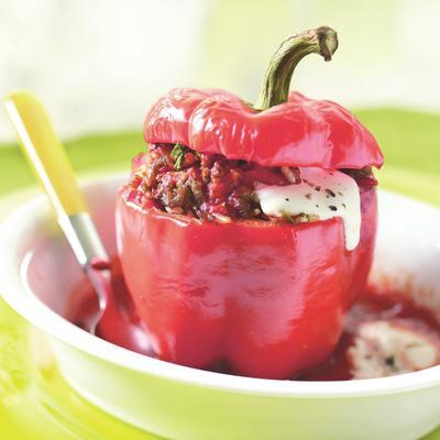 peppers stuffed with minced meat