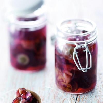 grape jam with port and spices