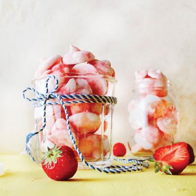 strawberry-froyo drops
