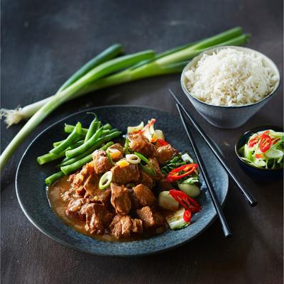 oriental stew with ginger
