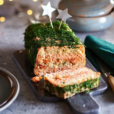 terrine with dill sauce