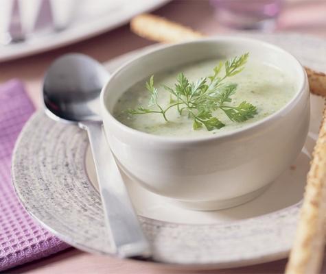 zucchini cream soup
