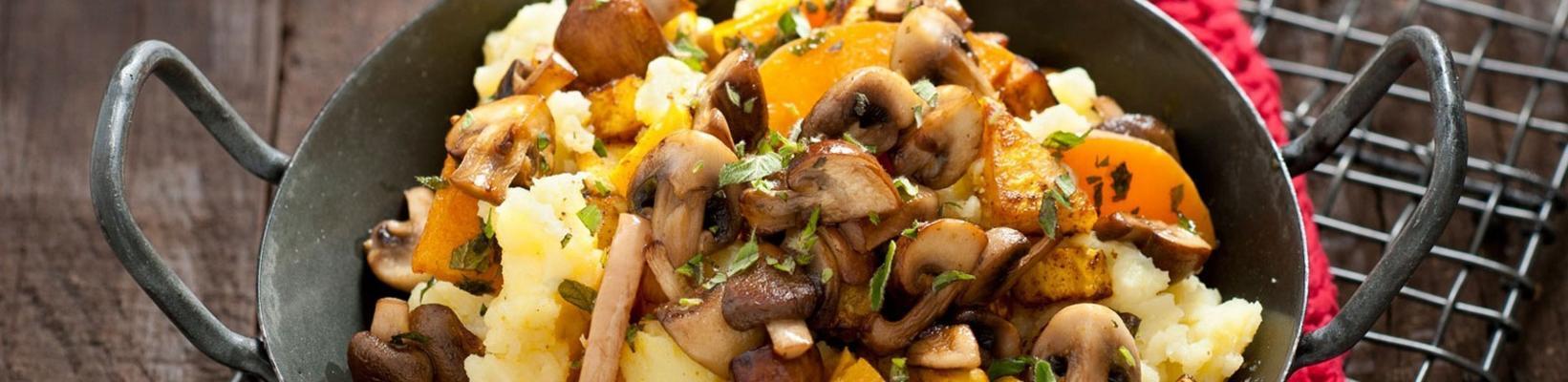 stew of squash and mushrooms from edwin florès