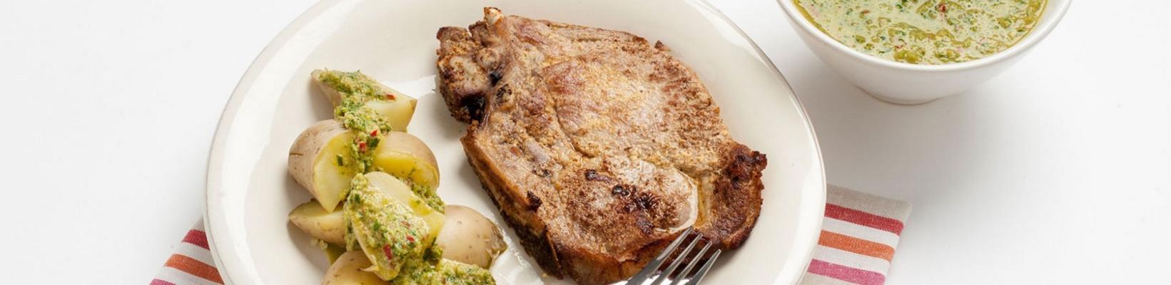 pork chop with mojo of joke and rené pluijm