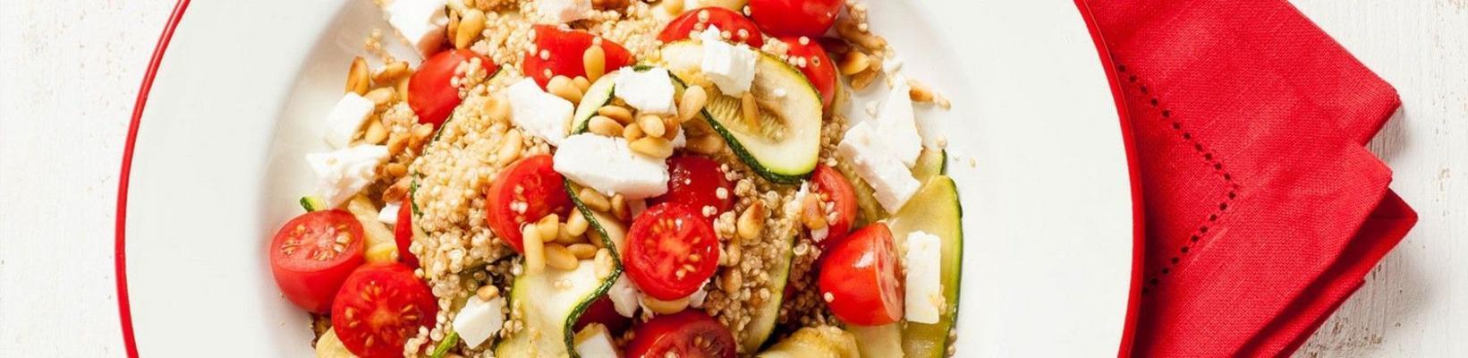 super salad with quinoa