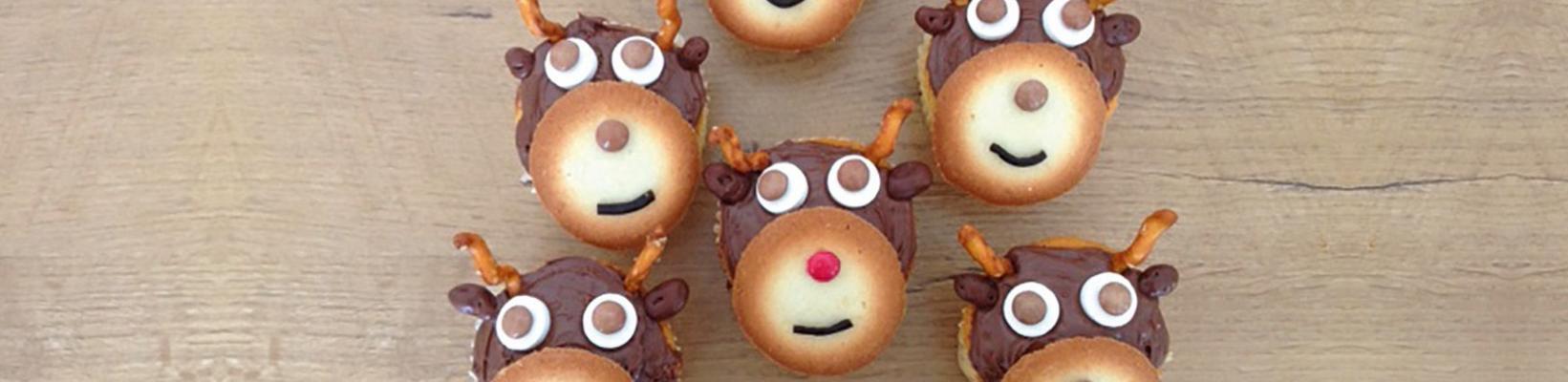 reindeer cupcakes from arianne fisherman