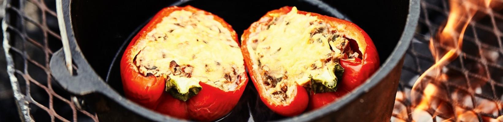 stuffed bell peppers from dick altena