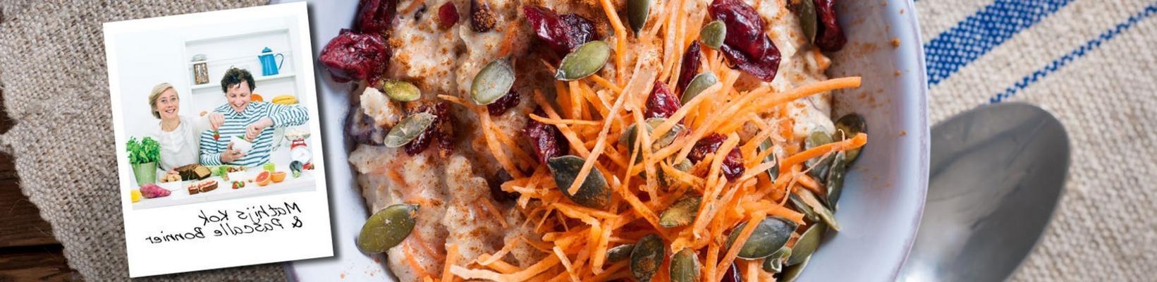 the quick carrot cake oatmeal