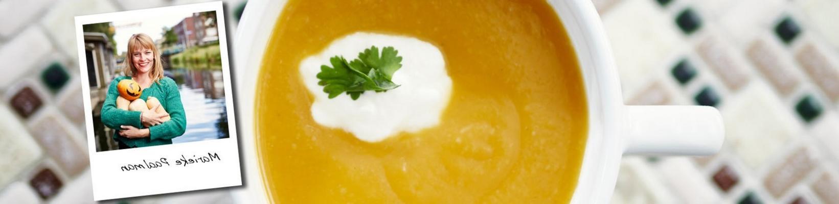 the pumpkin soup with orange from marieke paalman