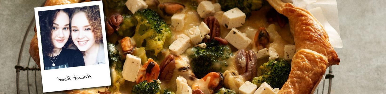 the broccoli pie from anouk crook