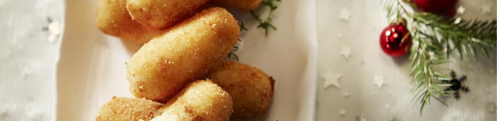celeriac croquettes with old cheese